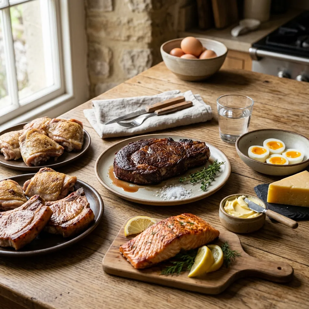 Essential Components of a carnivore diet meal plan