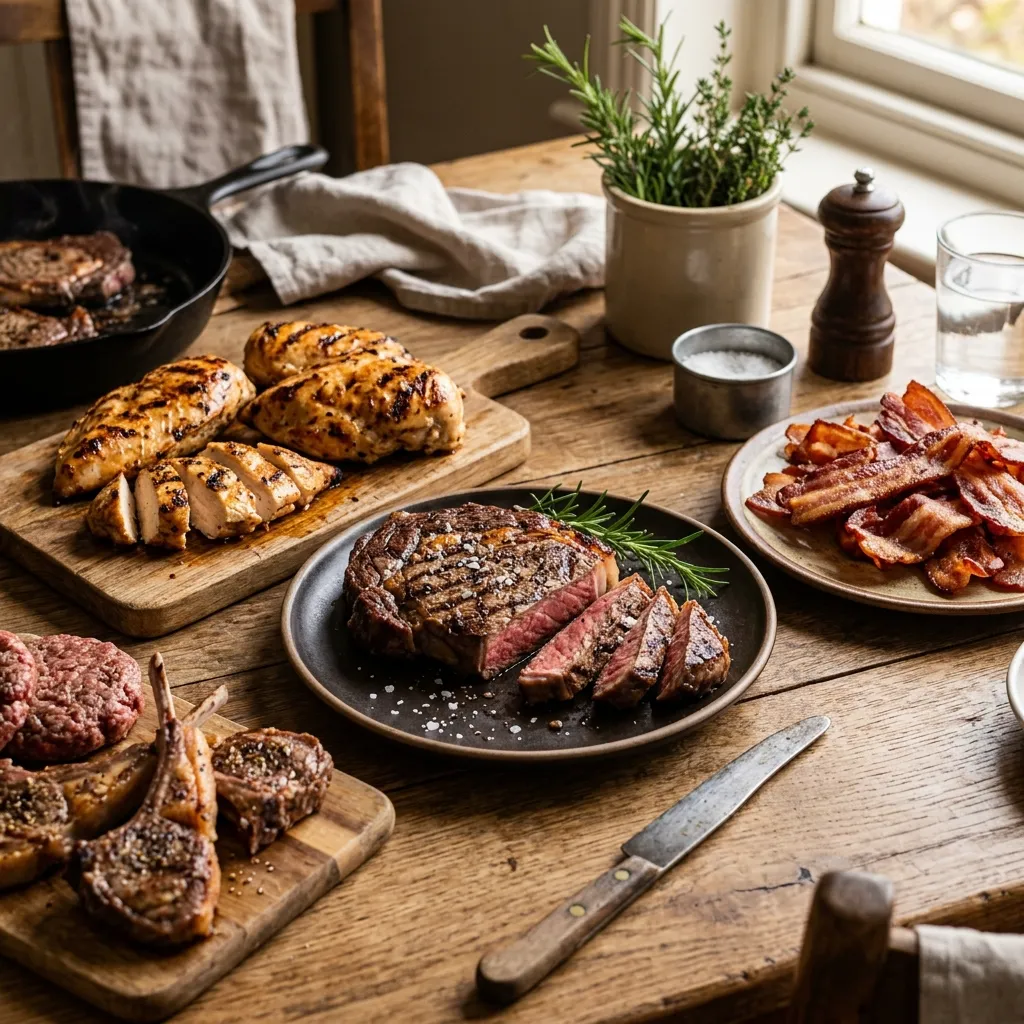 The Foundation of a carnivore diet meal plan