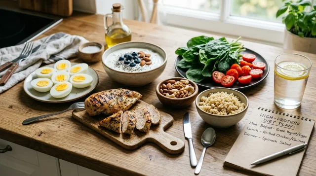 high protein diet plan